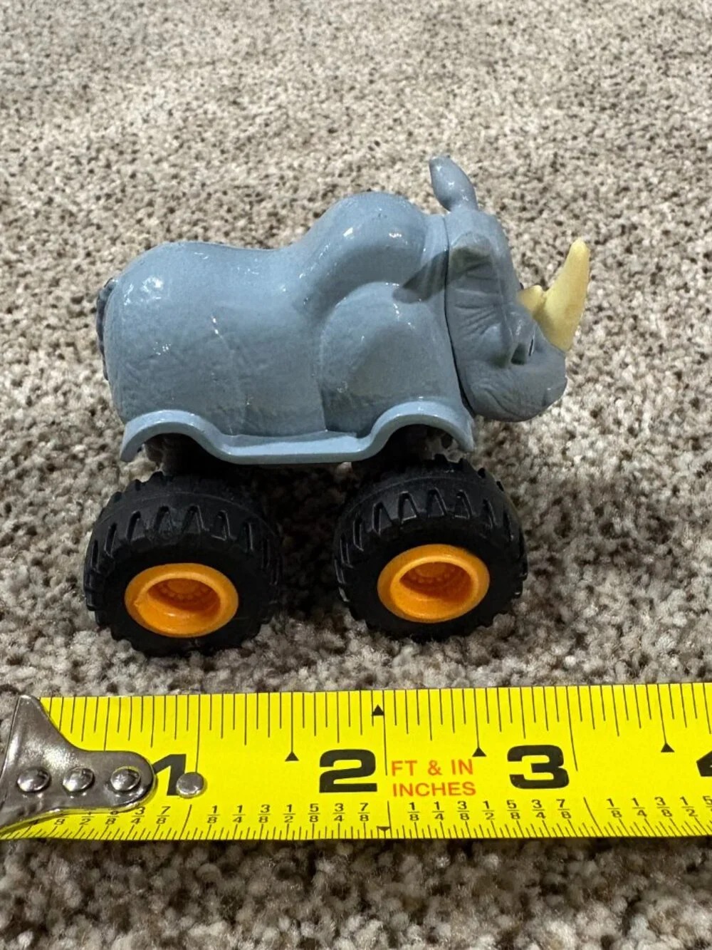 Blaze Monster Machines Rhino Truck FHV29 Animal Island Fisher Price